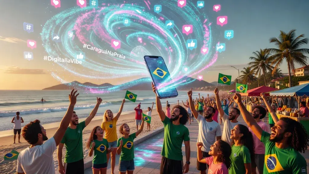 A tendência digital que tomou conta das redes sociais vai sair do ambiente virtual para movimentar o público em Caraguatatuba.